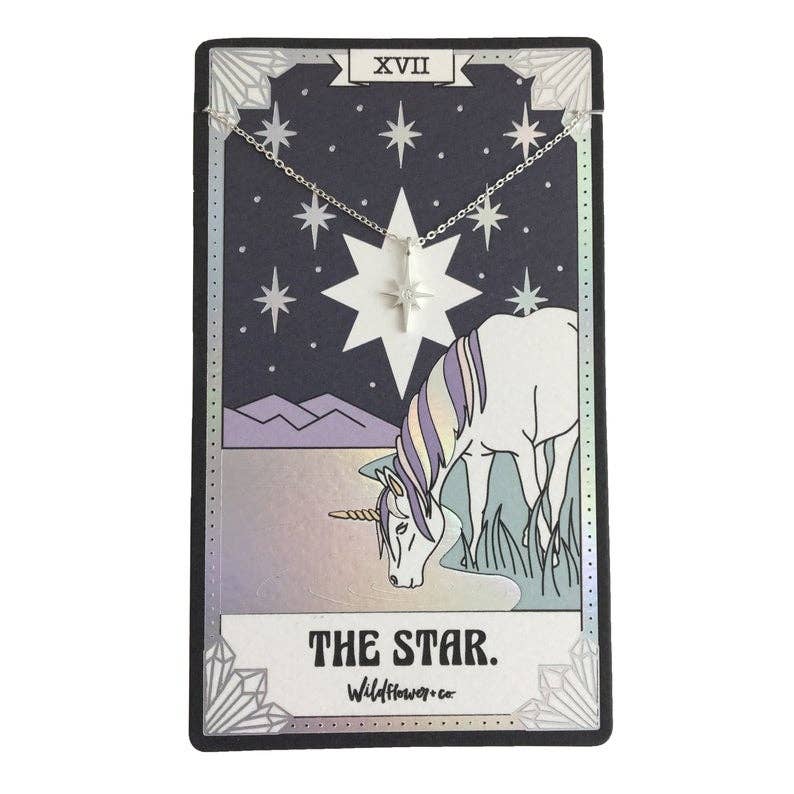 Tarot Card Necklace - The Star